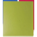 Letter Size 12 Page Presentation Book with Neon Green Cover